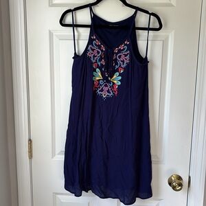Blue Sleeveless Dress